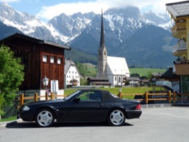 Maria Alm R129 SL320 mercedes