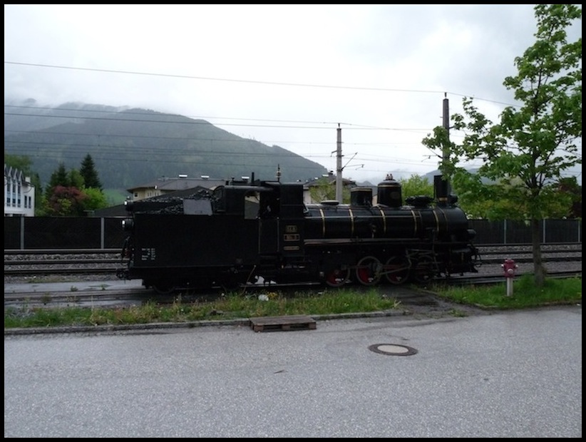 Zell am See train lokomotiva parni