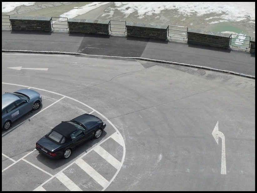 Grossglockner Hochalpenstrasse mercedes SL320 R129