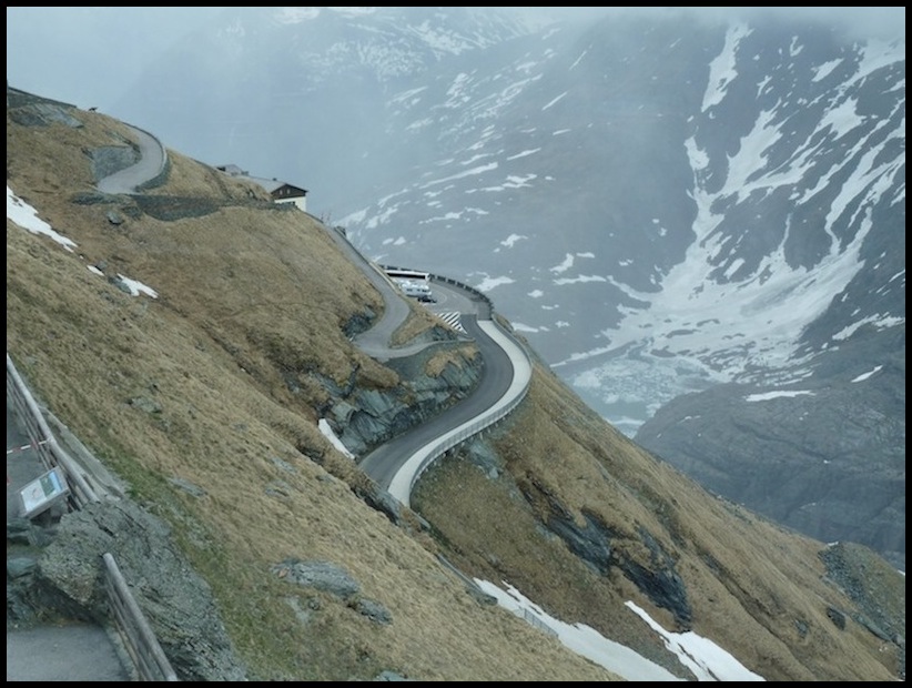 Grossglockner Hochalpenstrasse mercedes SL320 R129