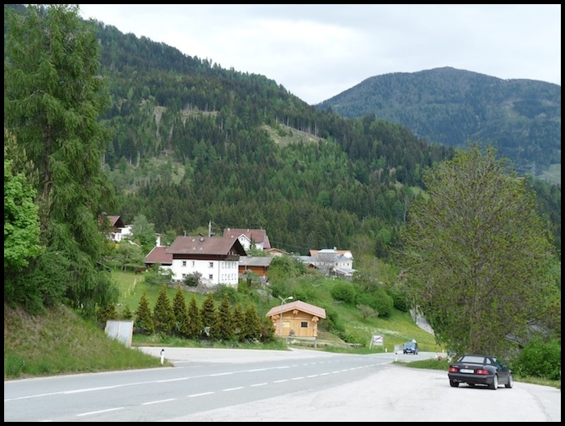 Grossglockner Hochalpenstrasse mercedes SL320 R129